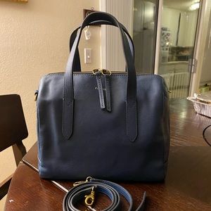 Fossil Sydney Satchel Twilight